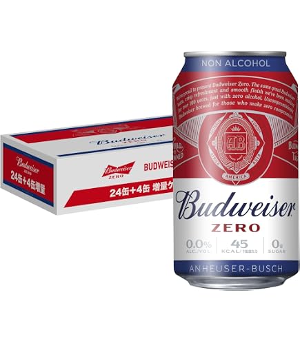 Amazon.co.jp: 【増量パック】バドワイザー ゼロ 缶 Budweiser [ ノン